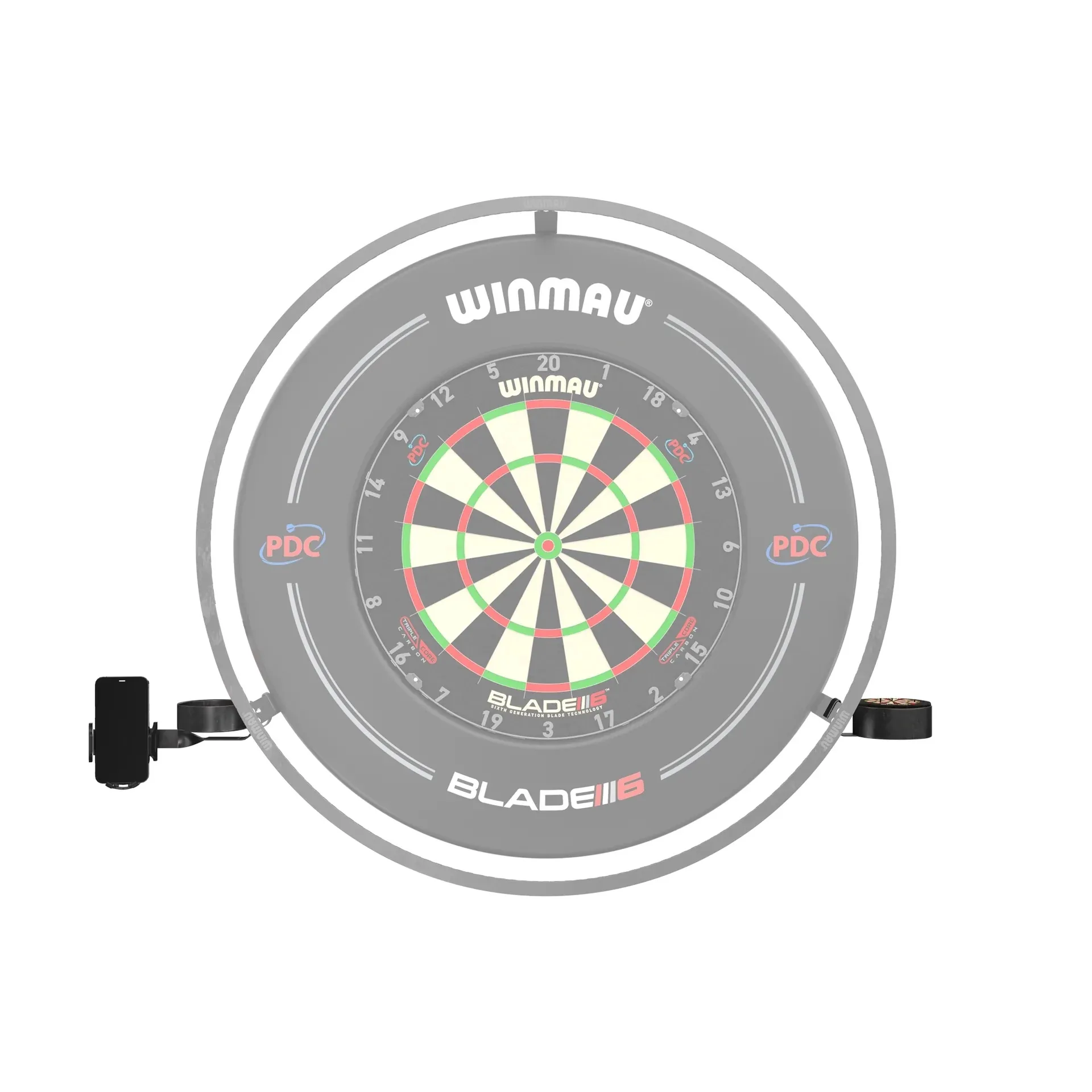 Smiginio taikinio apšvietimo sistemos Winmau plasma aksesuarų rinkinys
