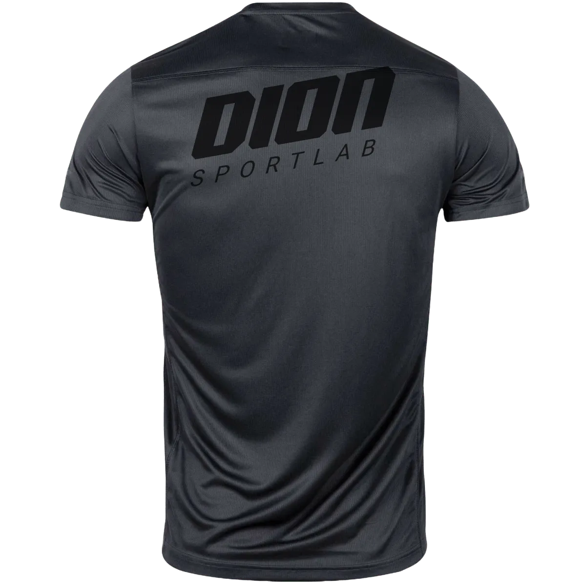 T-SHIRT M size black on dark lead