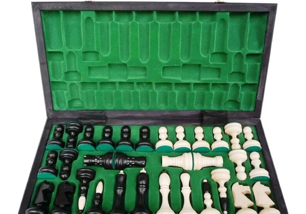 Šachmatai Classic 500x250x60mm, karalius 100mm