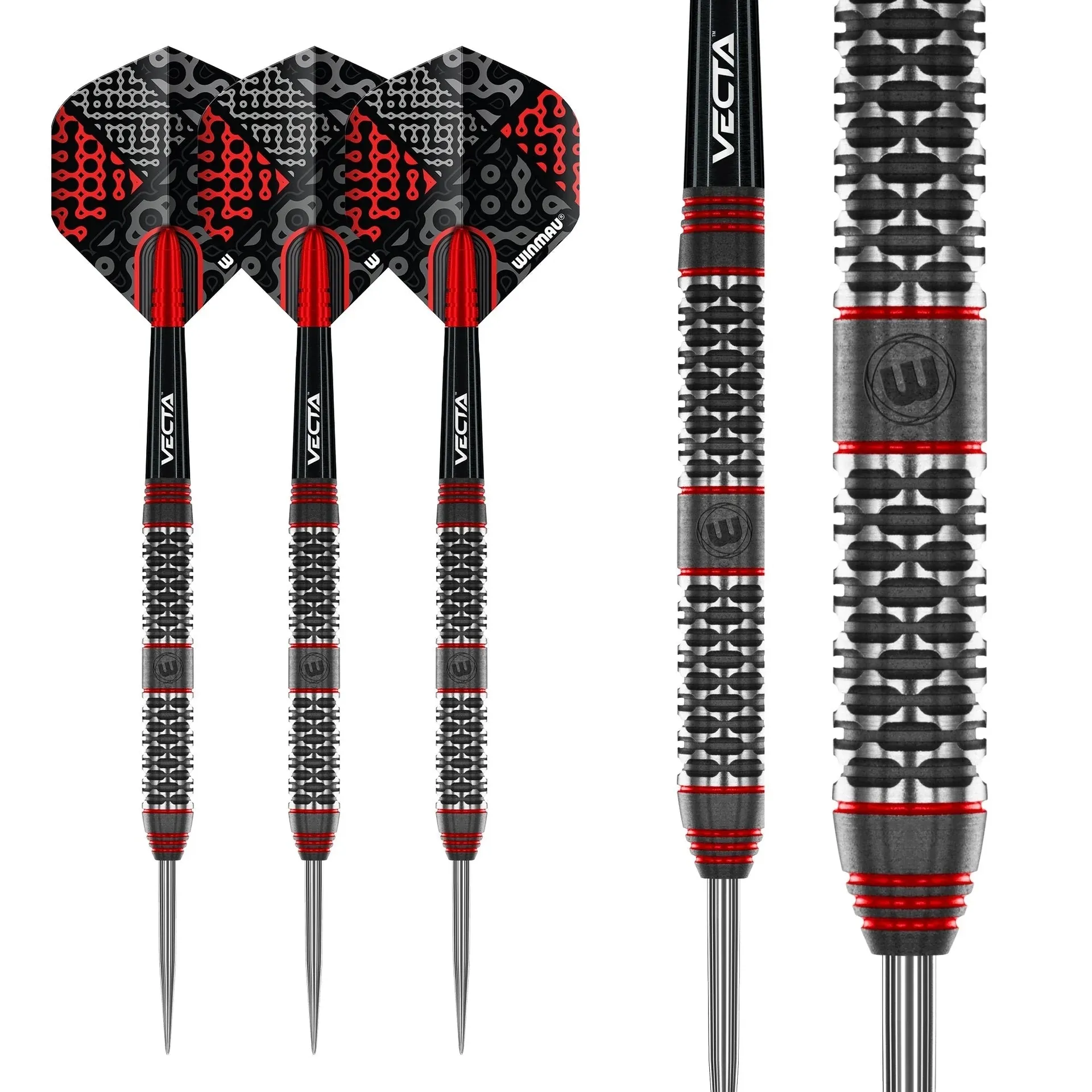 1520cypher22gimage6 Smiginio strėlytės Winmau Winmau Cypher 90% Steel Tip 22 g