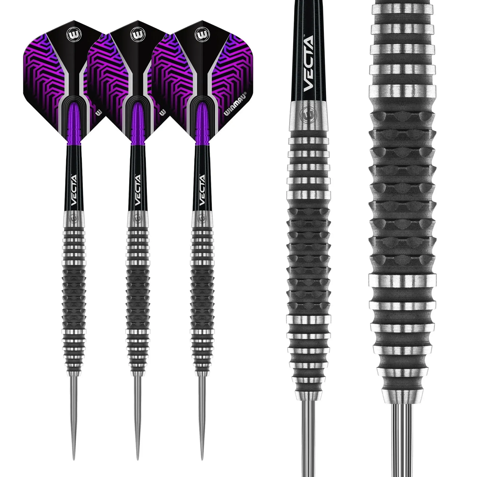 Smiginio strėlytės Winmau Kairos 02 90% Steel Tip 24 g