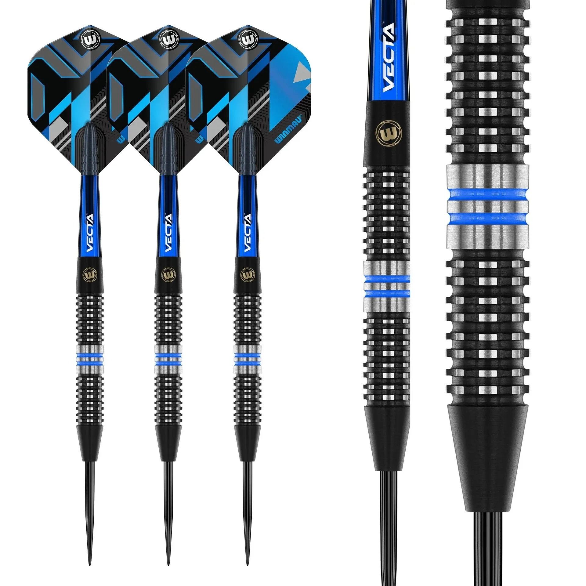 1526galactics24gimage6 Smiginio strėlytės Winmau Galactics 90% Steel Tip 24 g