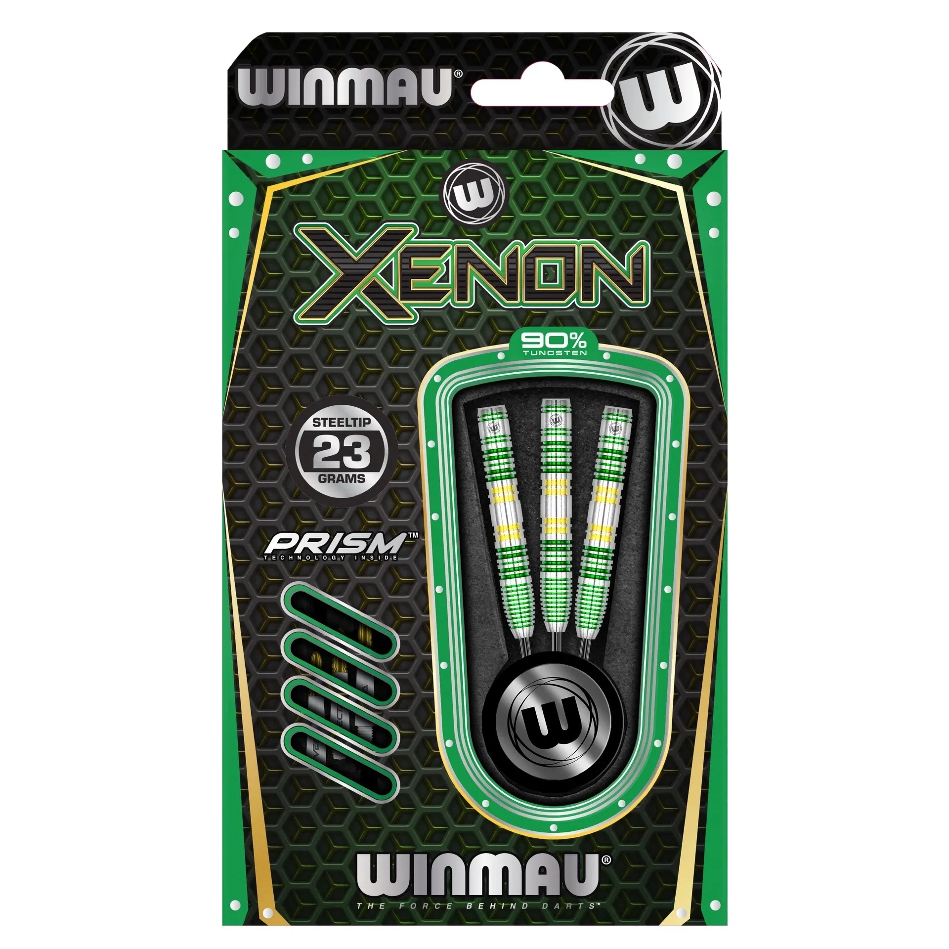 Smiginio strėlytės Winmau Xenon 90% Steel Tip 23 g