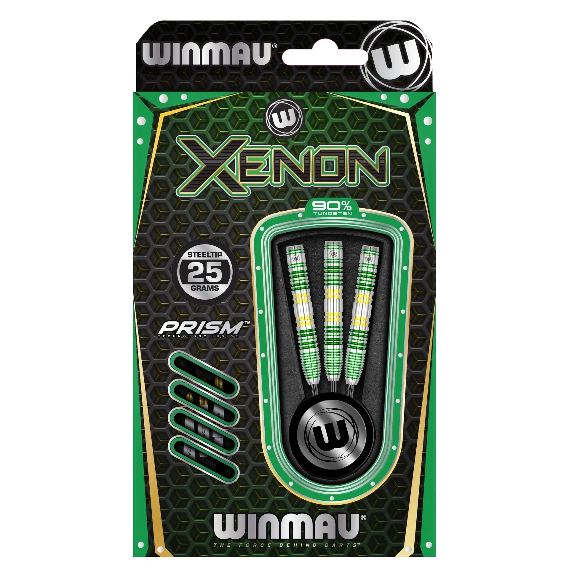 Smiginio strėlytės Winmau Xenon 90% Steel Tip 24 g