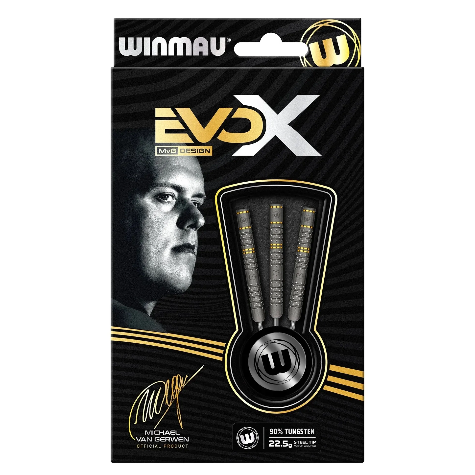 Smiginio strėlytės Winmau MVG Evo X 90% Soft Tip, 24g
