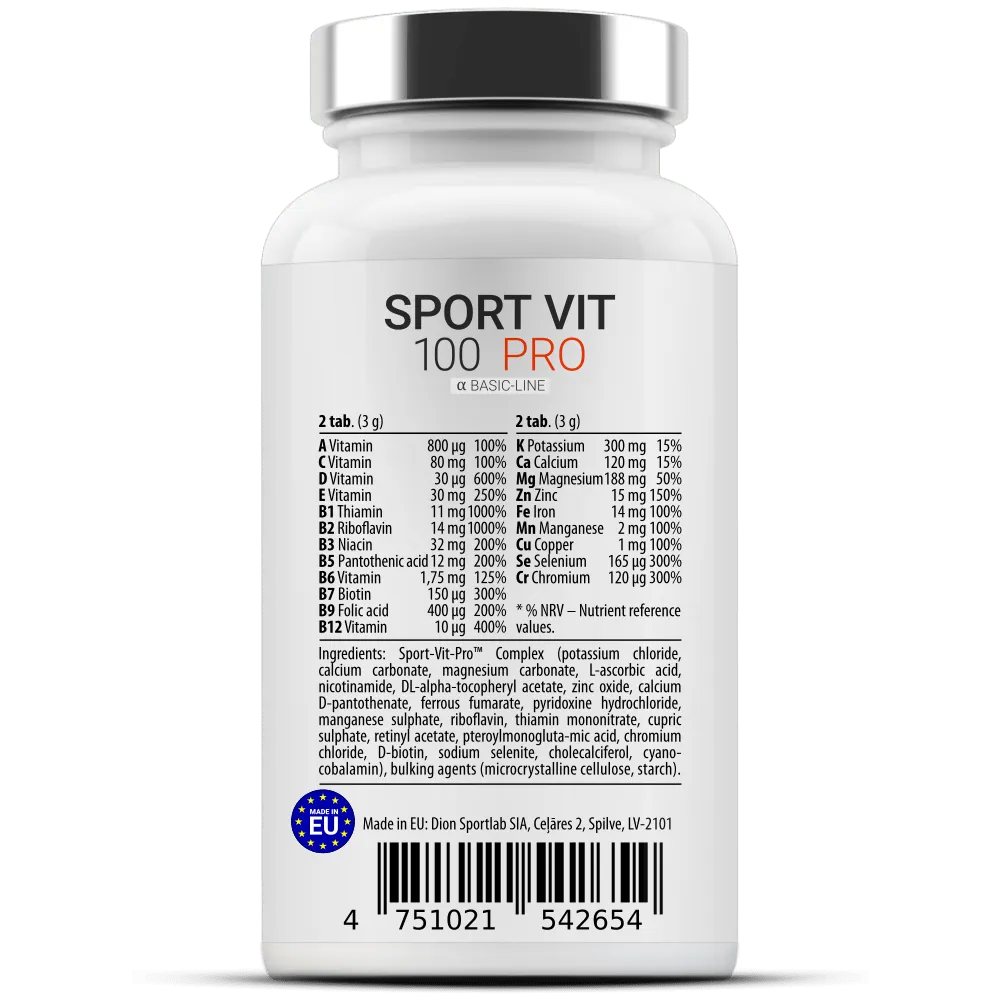 SPORT-VIT 100 PRO 60 tablečių