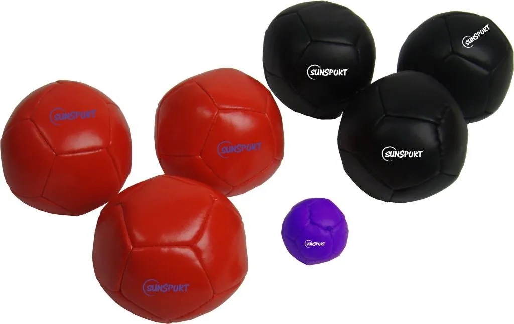 Petankė Soft, 6 minkšti rutuliai, žaisti viduje