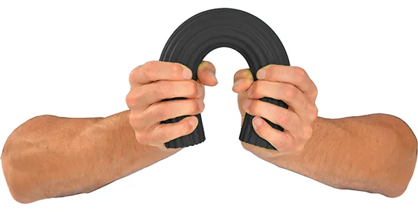 Riešo ir rankų treniruoklis Moves Flex Bar 31x4,5cm-Black (Special Heavy)