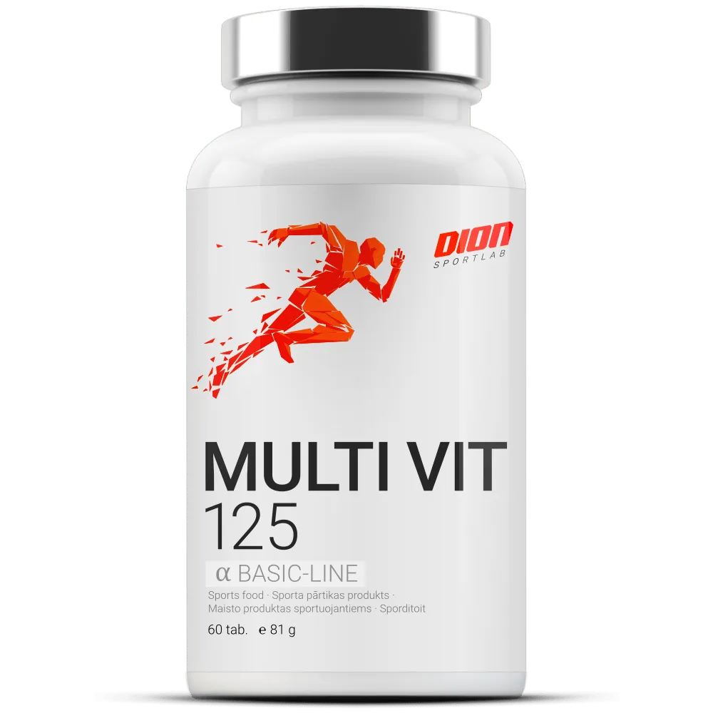 MULTI-VIT 125 60 tablečių
