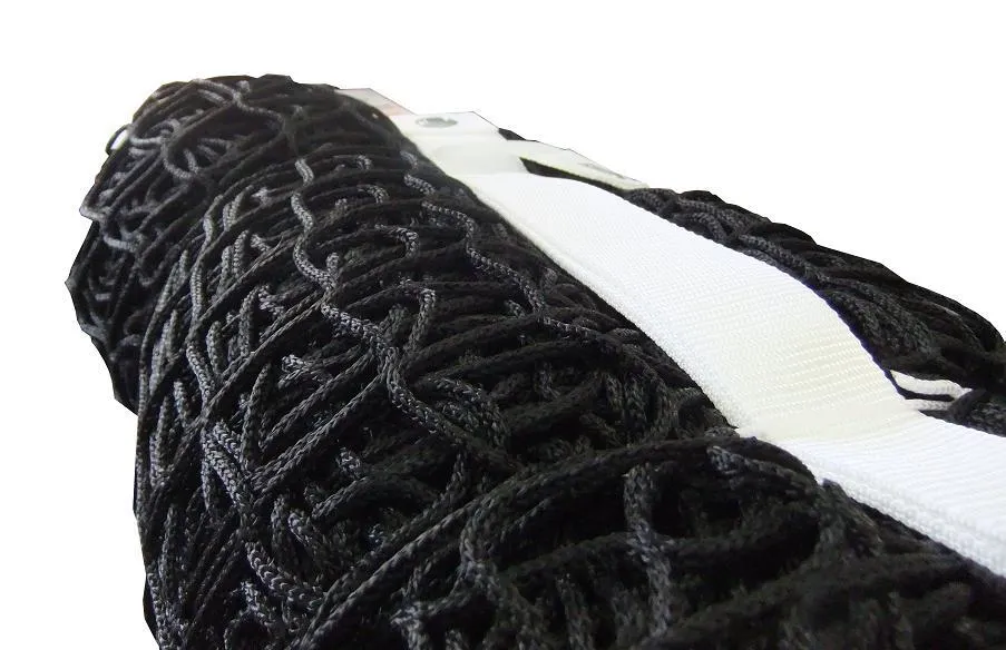 Lauko teniso tinklas PP 3 mm (juodas su trosu)