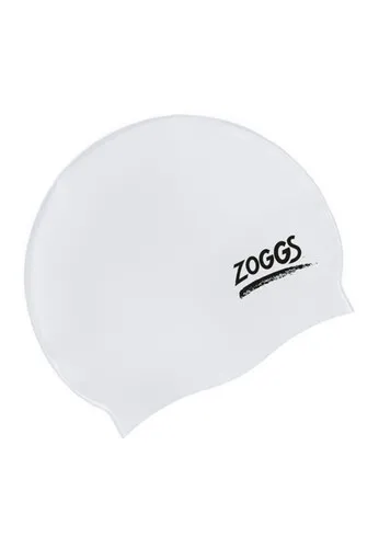 Plaukimo kepurė ZOGGS Silicone White