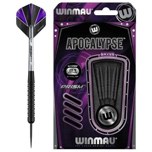 Smiginio strėlytės Winmau Apocalypse Brass Darts  -24g