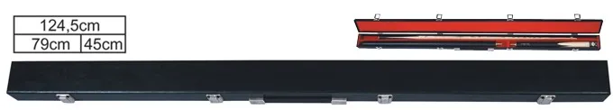 Lagaminėlis snukerio lazdai Standard, 3/4, 124cm