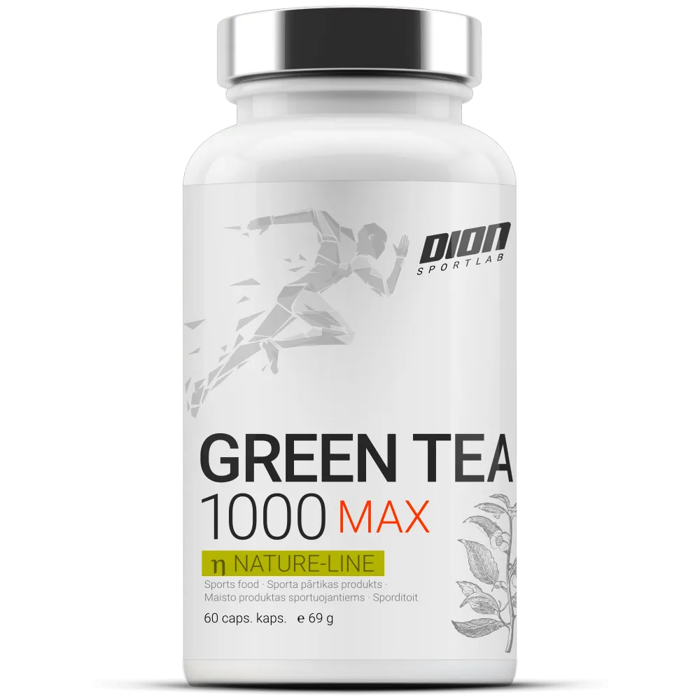 GREEN TEA 1000 MAX 60 kapsulės