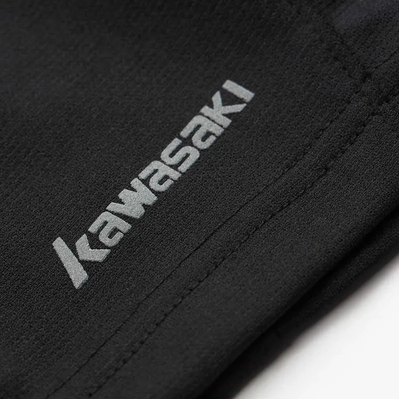 KAWASAKI juodi bėgimo šortai