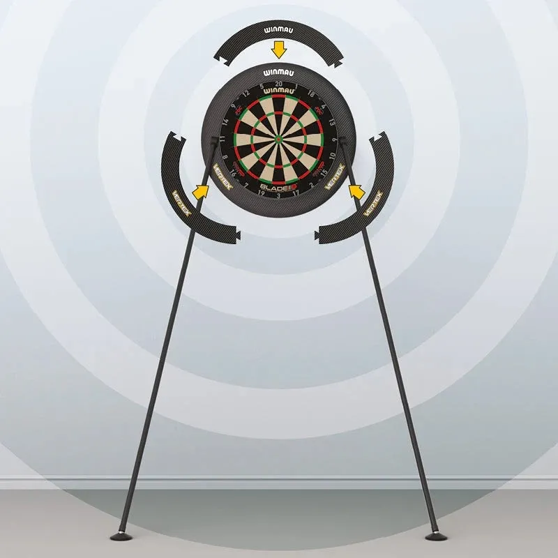Smiginio lentos stovas Winmau Vertex