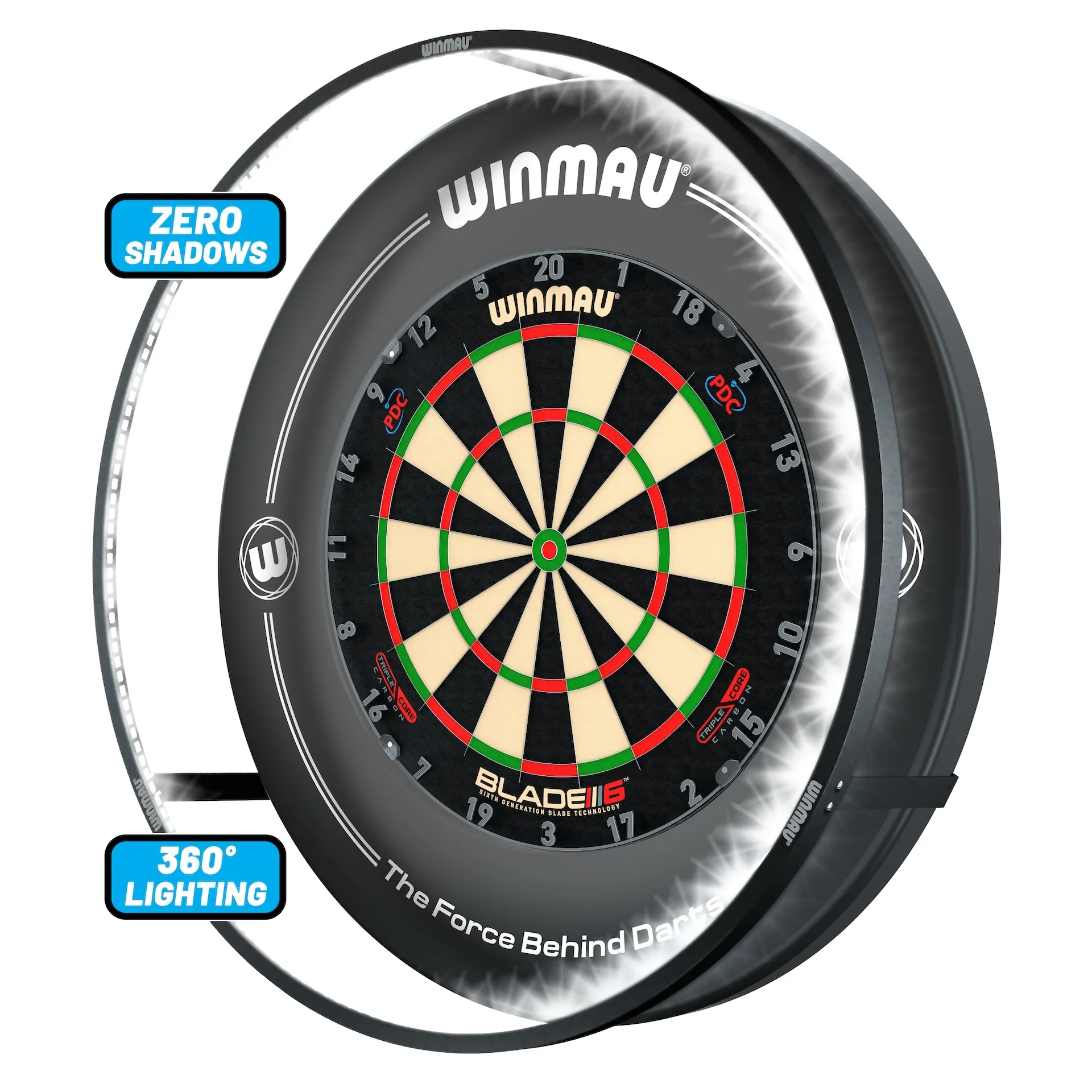 Smiginio taikinio apšvietimo sistema Winmau Plasma