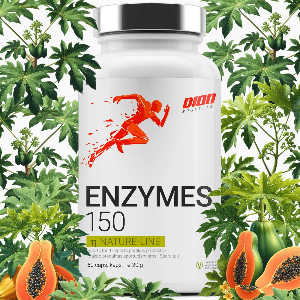ENZYMES 150 60 kapsulės