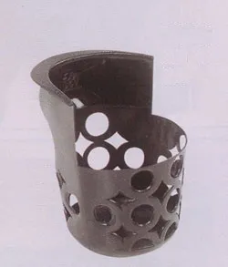 Plastikiniai krepšeliai trumpi, kompl 6vnt