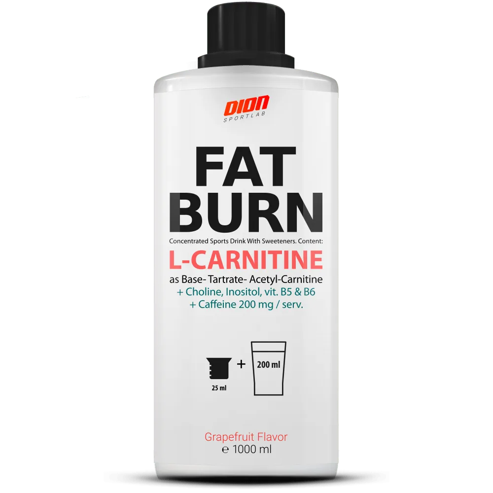 FAT BURN Liquid 1000 ml Citrinų sk.