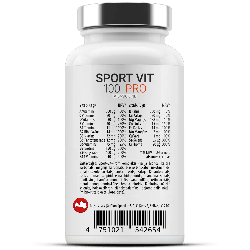 SPORT-VIT 100 PRO 60 tablečių