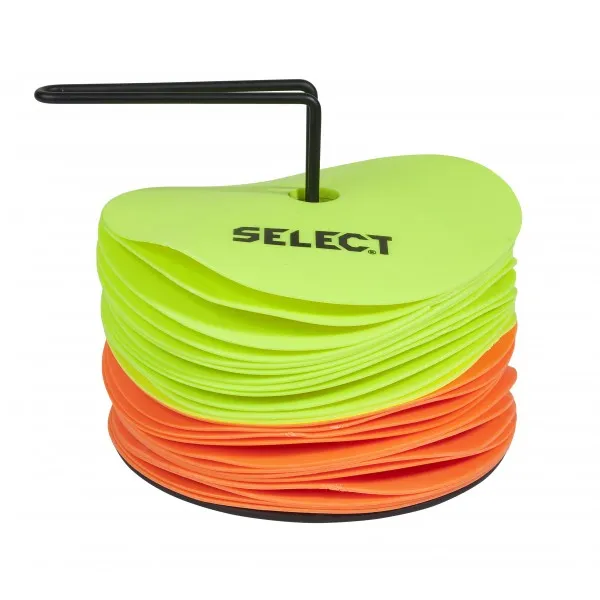 7491400024 Guminiai aikštės žymekliai SELECT Marking mat set w/holder (24-pack)