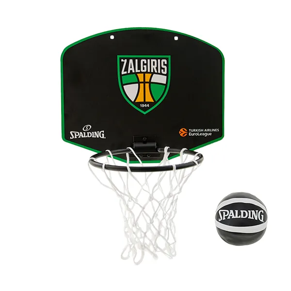 Mini krepšinio lenta SPALDING Euroleague BC Žalgiris