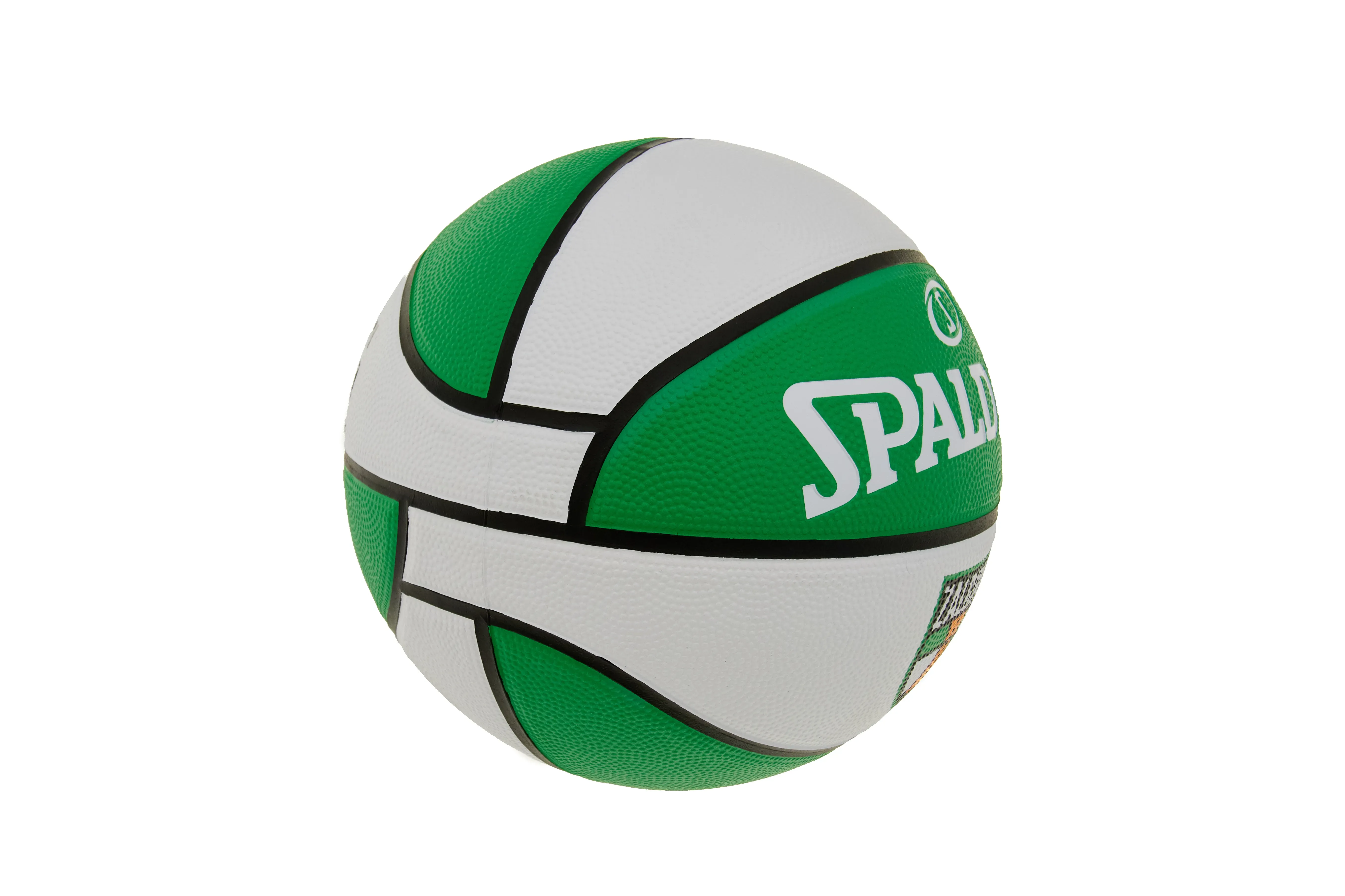 7_Dydis_2 Krepšinio kamuolys SPALDING EL TEAM BALL Žalgiris 5 DYDIS