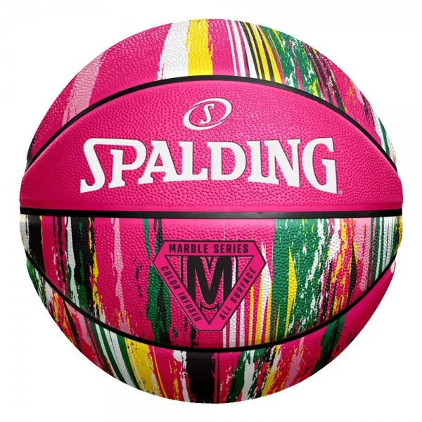 84411Z Krepšinio kamuolys SPALDING MARBLE SERIES™ 6 dydis