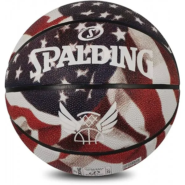 KREPŠINIO KAMUOLYS SPALDING TREND STARS STRIPES 5 DYDIS