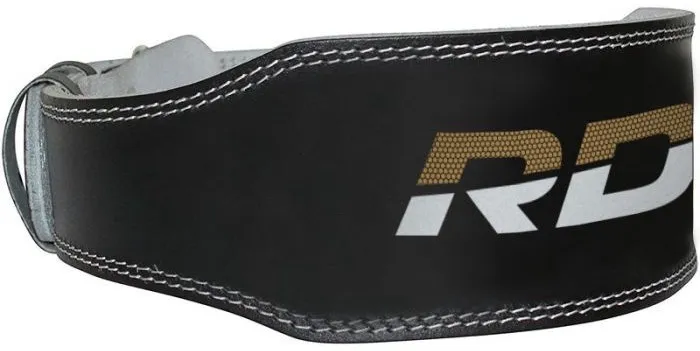 Sunkiaatlečių diržas RDX 6 Inch Leather Gym Belt