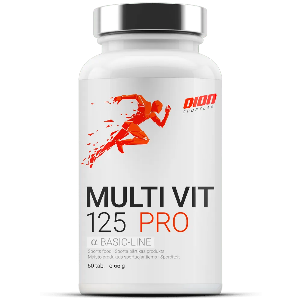 MULTI-VIT 125 PRO 120 tablečių