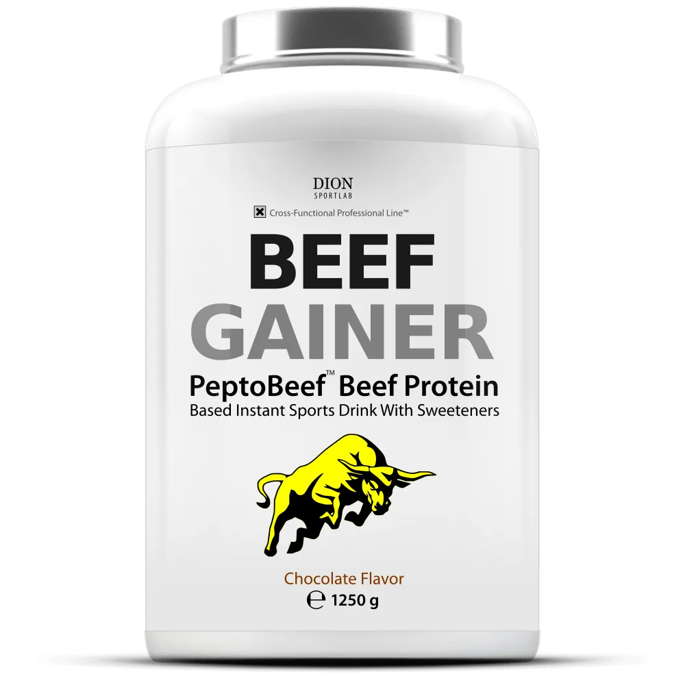 BEEF GAINER 1.25 kg Šokolado sk.