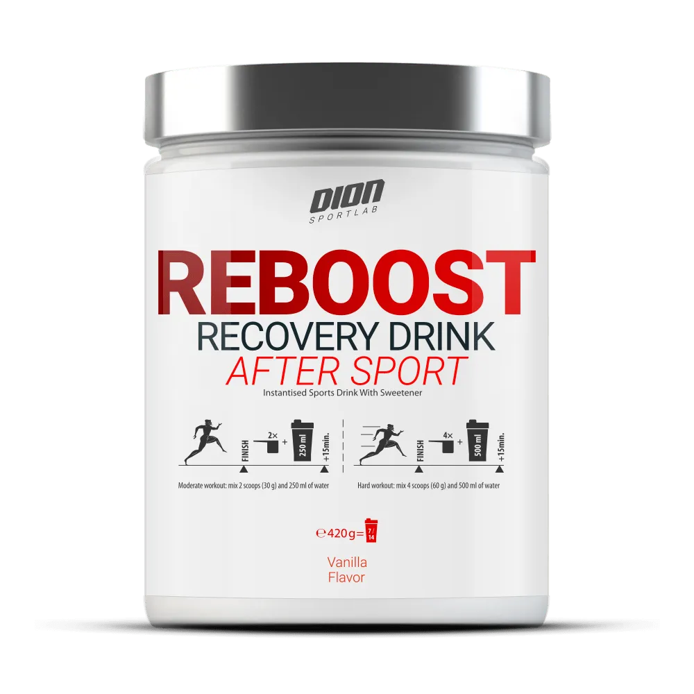 REBOOST After Sport  420 g Vanilinis sk.
