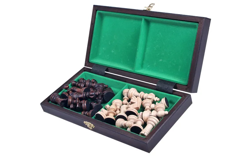 Šachmatai Olympic Mini 300x150x50mm, karalius 60mm