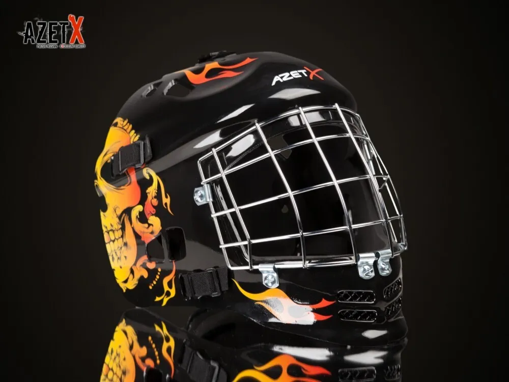 Apsauginis grindų riedulio šalmas Azetx