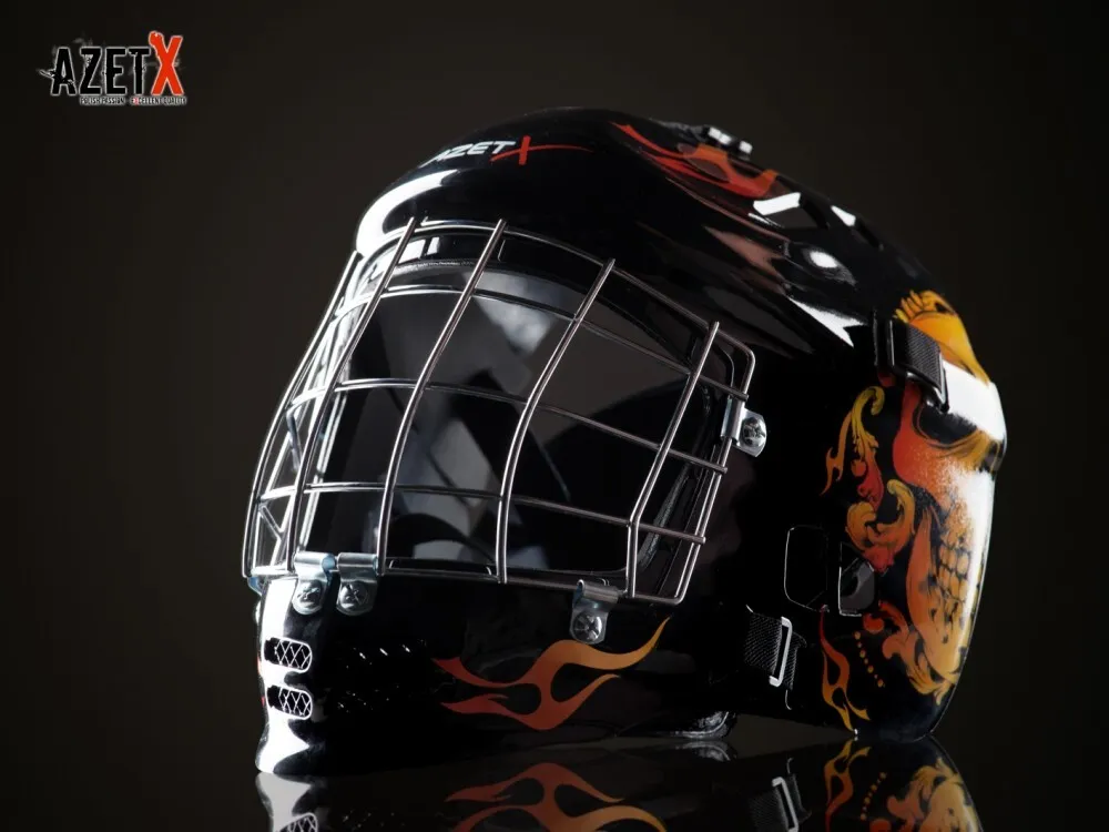 Apsauginis grindų riedulio šalmas Azetx