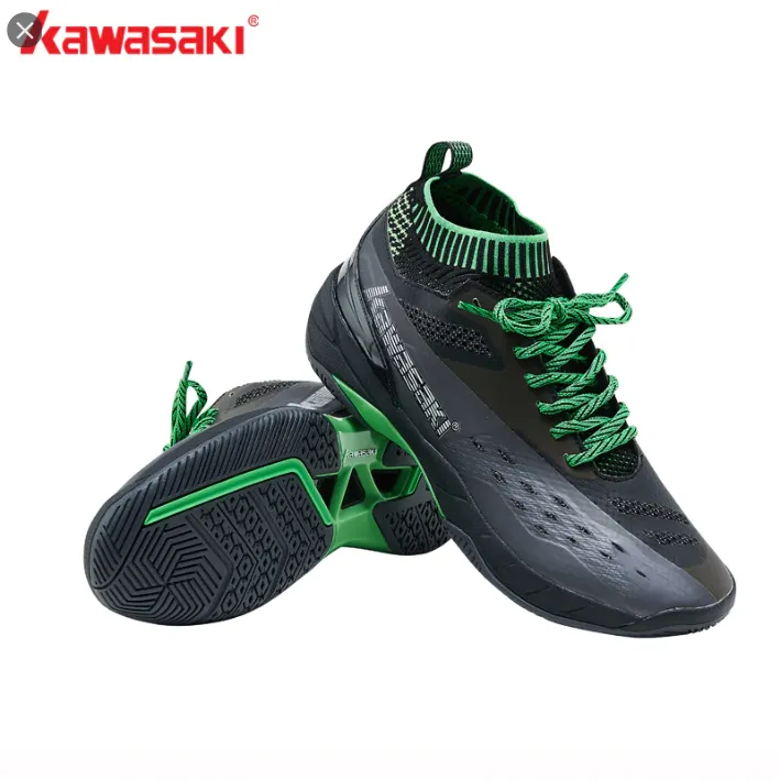 badmintono_bateliai_k-560l_black_green Badmintono bateliai K-560L black/green