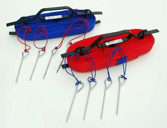 Badmintono žymėjimo linijos (su vidurio juosta)