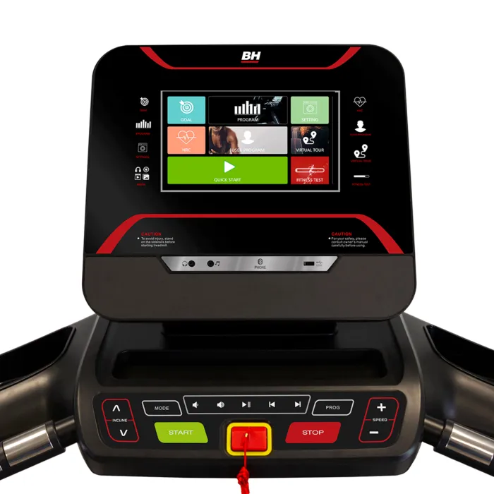 Bėgimo takelis BH Fitness RS800 Multimedia (liečiamas ekranas)