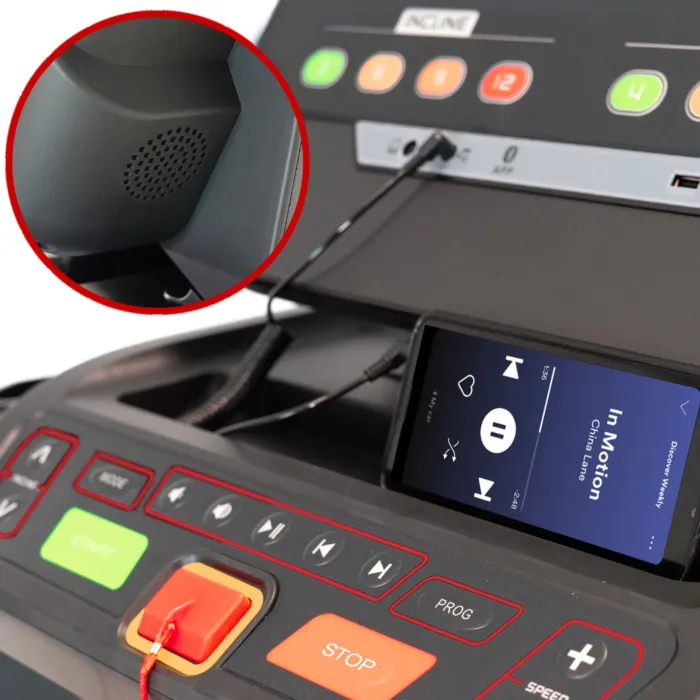 Bėgimo takelis BH Fitness RS800 Multimedia (liečiamas ekranas)