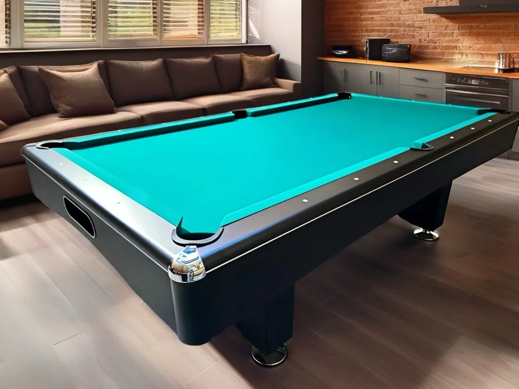 Pulo stalas Bilaro Eliminator II 8 pėdų, juodos spalvos