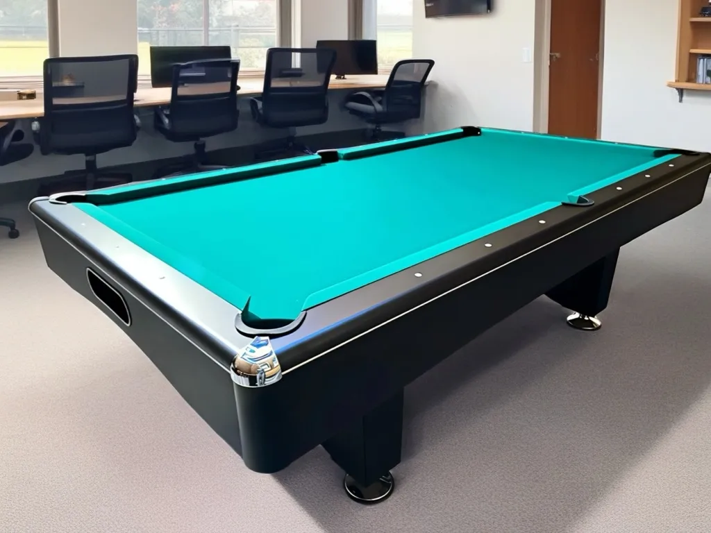 Pulo stalas Bilaro Eliminator II 9 pėdų , juodos spalvos