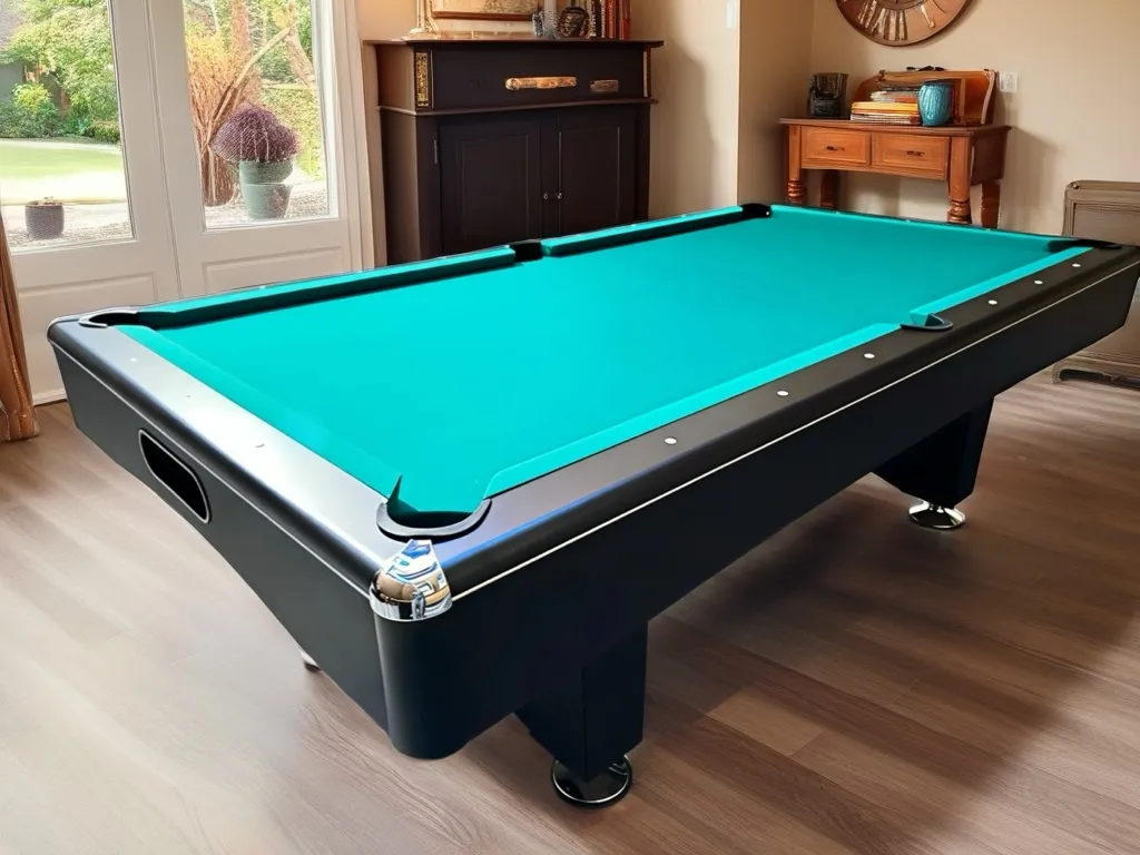 Pulo stalas Bilaro Eliminator II 9 pėdų , juodos spalvos