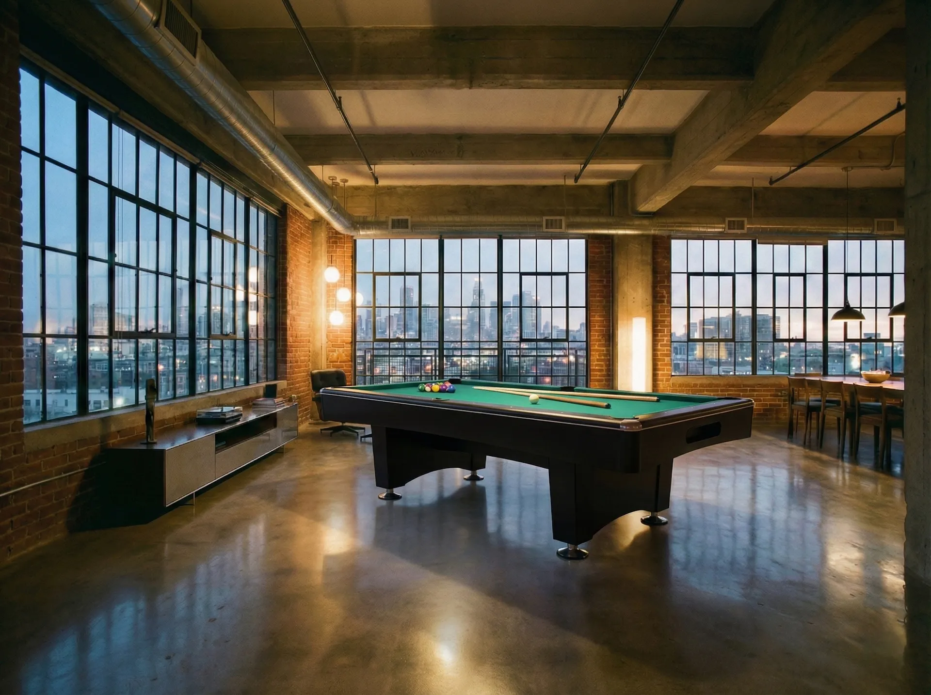 Pulo stalas Bilaro Eliminator II 8 pėdų, juodos spalvos