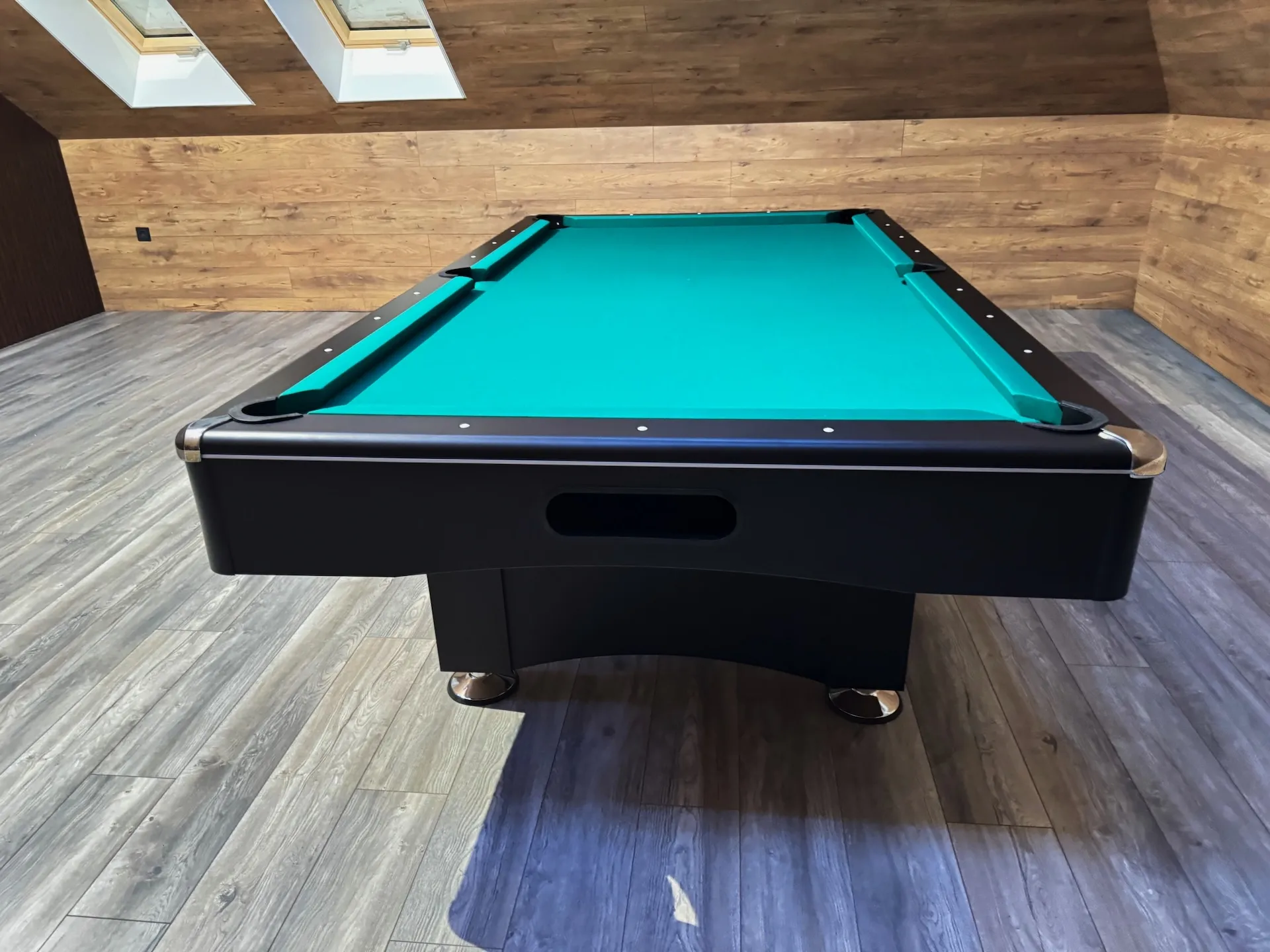 Pulo stalas Bilaro Eliminator II 8 pėdų, juodos spalvos