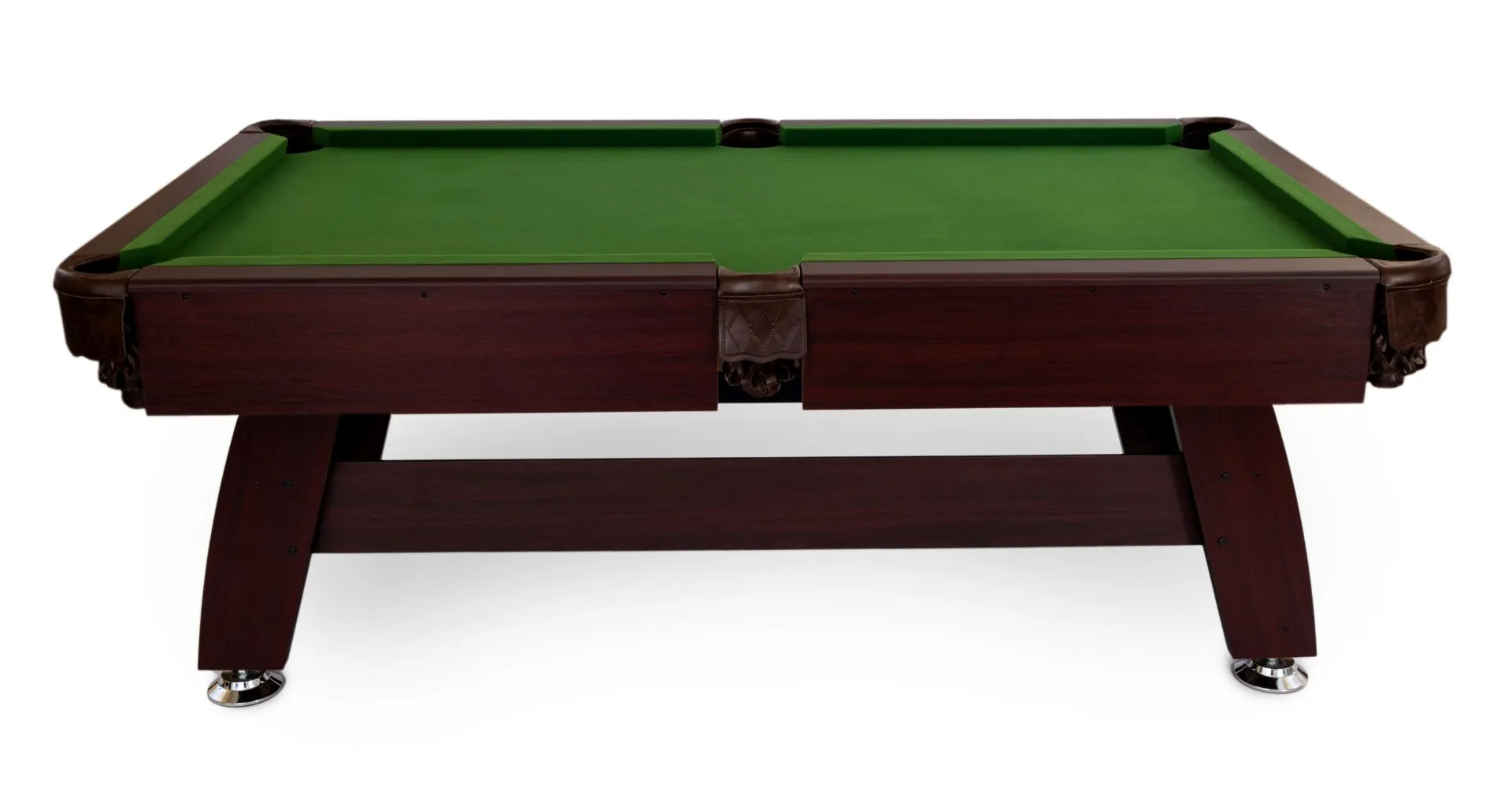 Pulo stalas Bilaro Q15 7 pėdų (212x121cm) žalias audinys su komplektacija