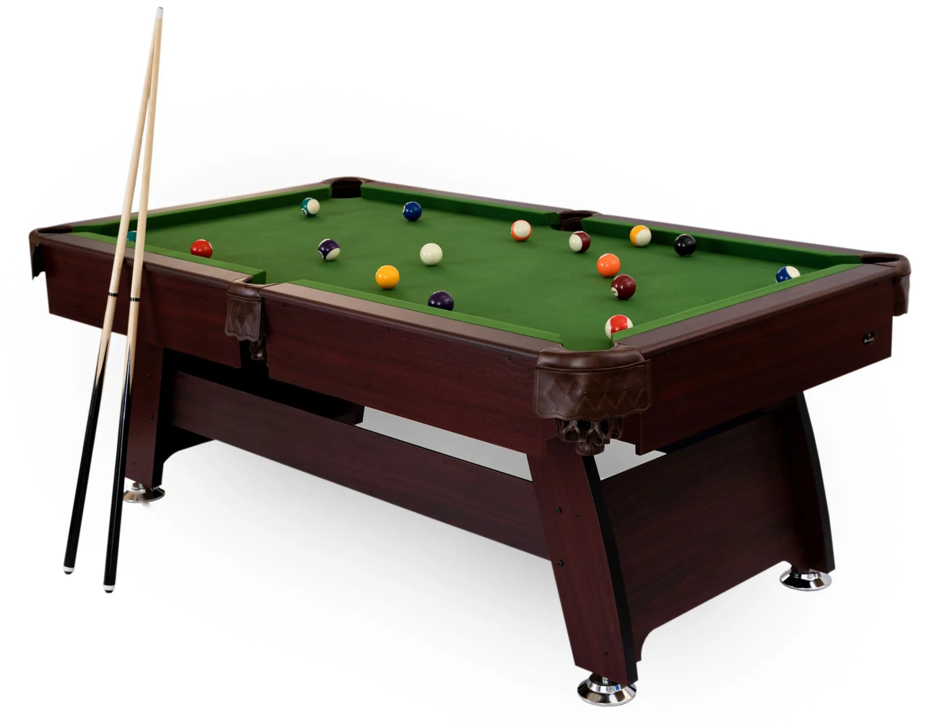 biliardo_pulo_stalas_bilaro_q15_billiard_pool_table_1_1 Pulo stalas Bilaro Q15 7 pėdų (212x121cm) žalias audinys su komplektacija