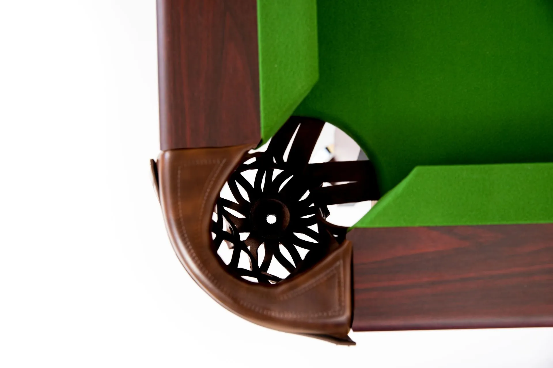 Pulo stalas Bilaro Q15 8 pėdų (242x131cm) žalias audinys su komplektacija