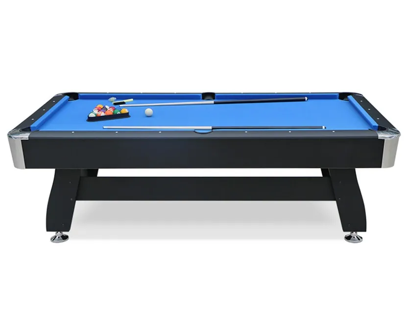 Pulo stalas Bilaro Winner 7 pėdų (213x118cm) mėlynas audinys su komplektacija